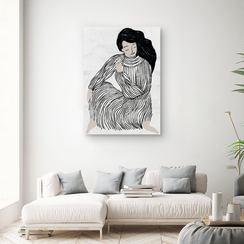 Tableau Silhouette élégante