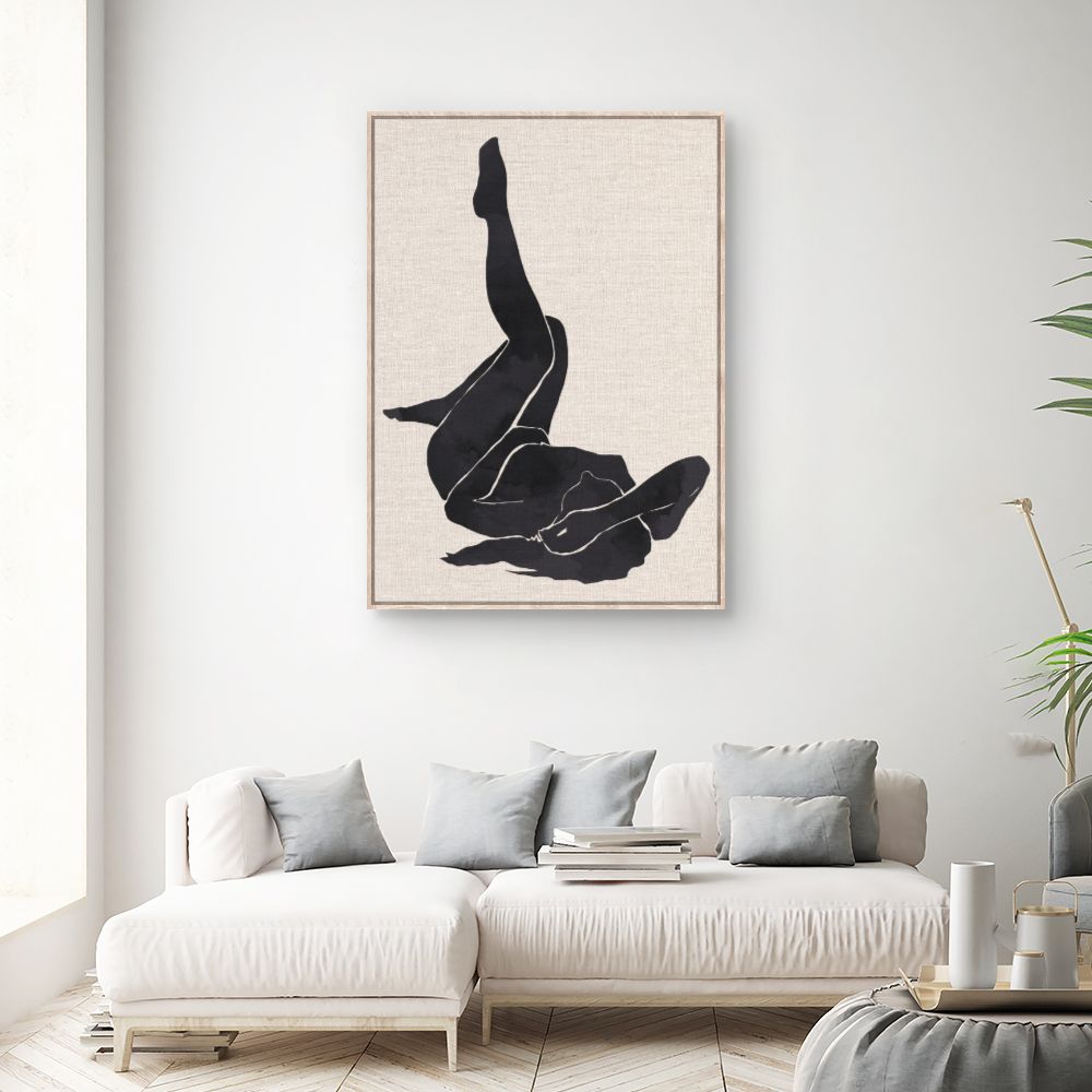 Tableau Silhouette élégante