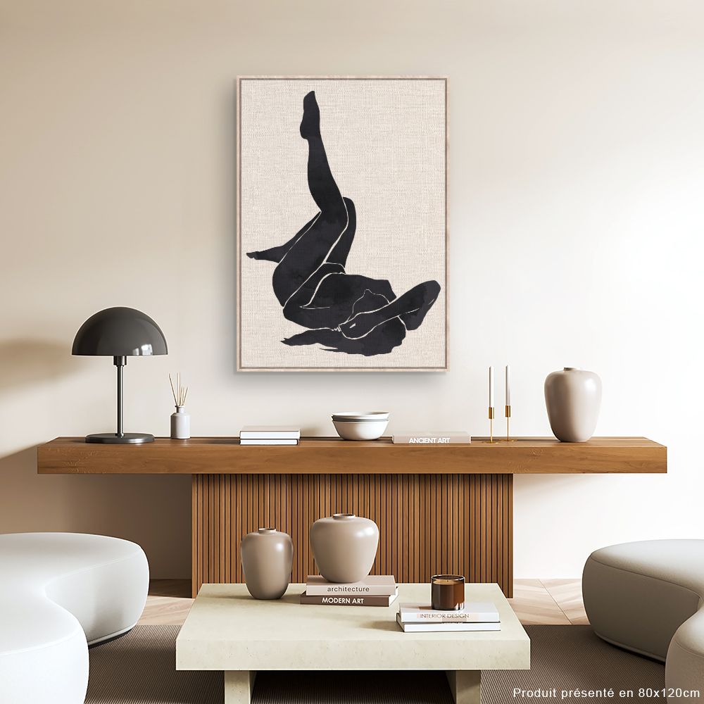 Tableau Silhouette élégante