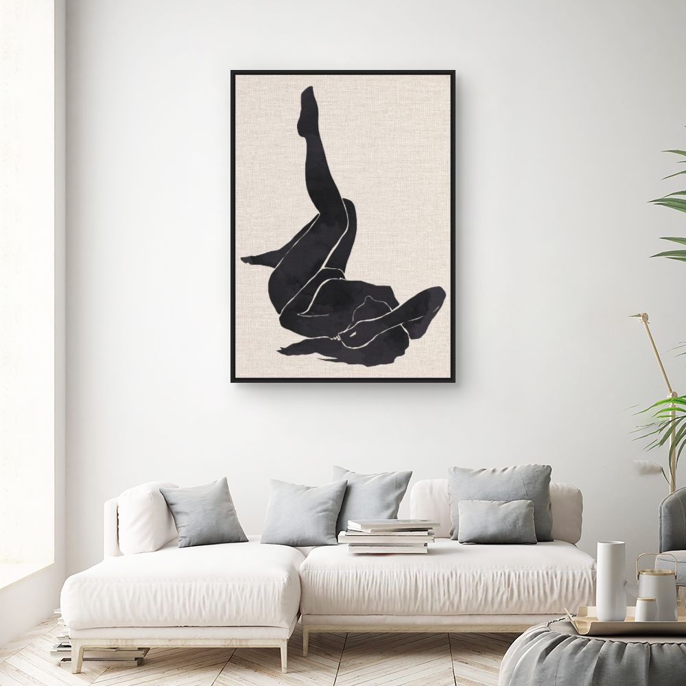 Tableau Silhouette élégante