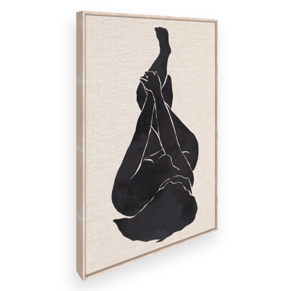 Toile Silhouette artistique