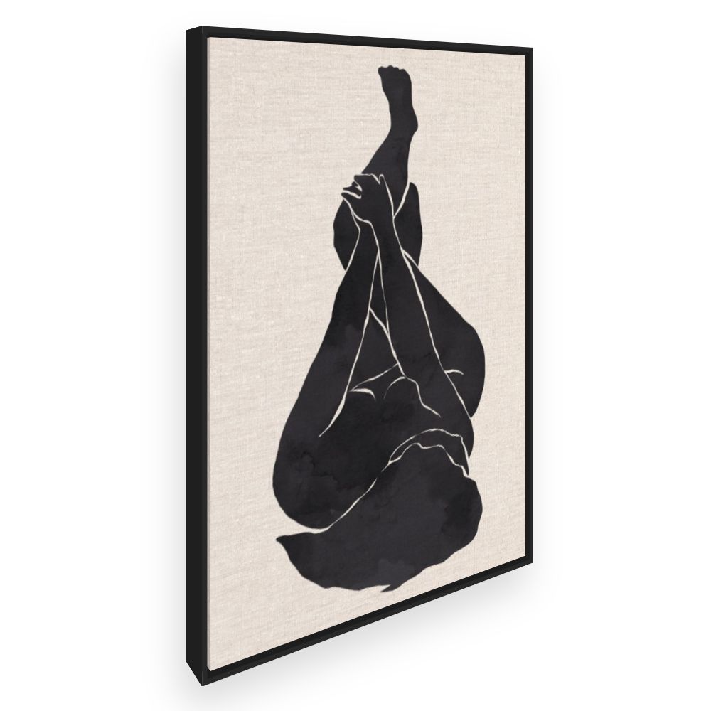 Toile Silhouette artistique