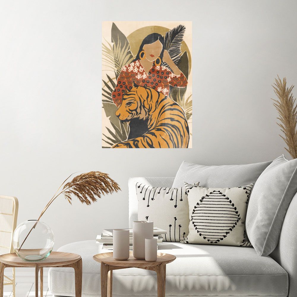 Affiche Élégance exotique