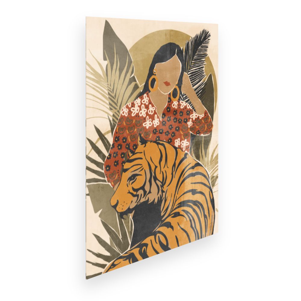 Affiche Élégance exotique