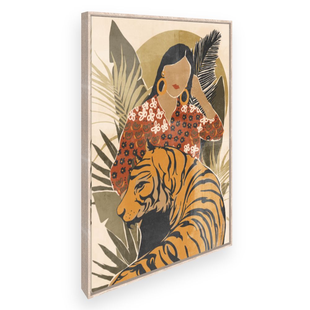 Toile Élégance sauvage