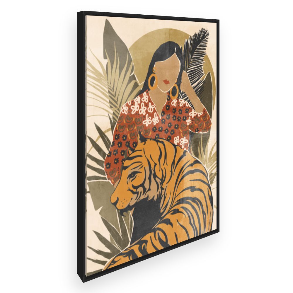 Toile Élégance sauvage