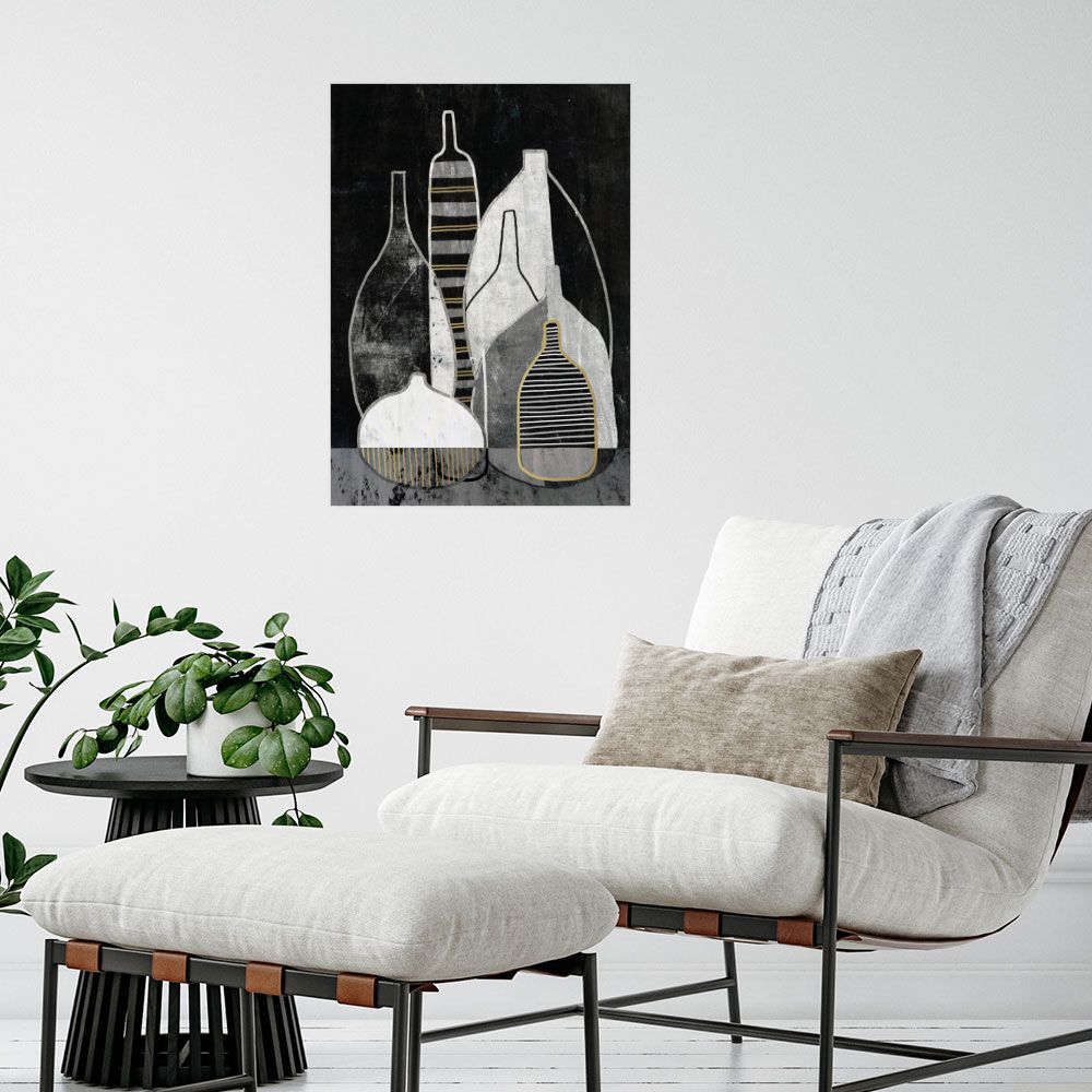 Affiche Bouteilles artistiques