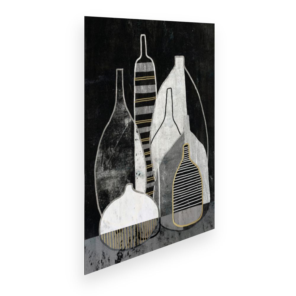 Affiche Bouteilles artistiques