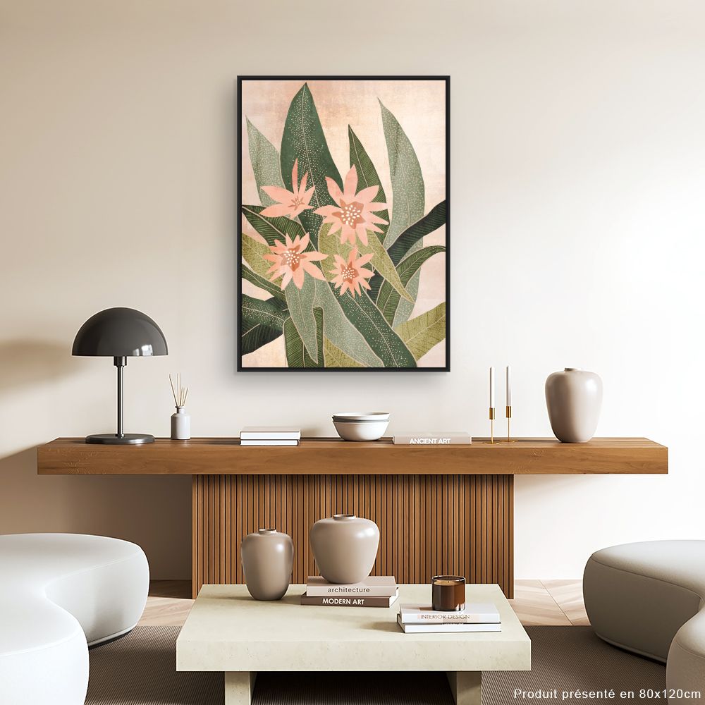 Tableau Fleurs exotiques