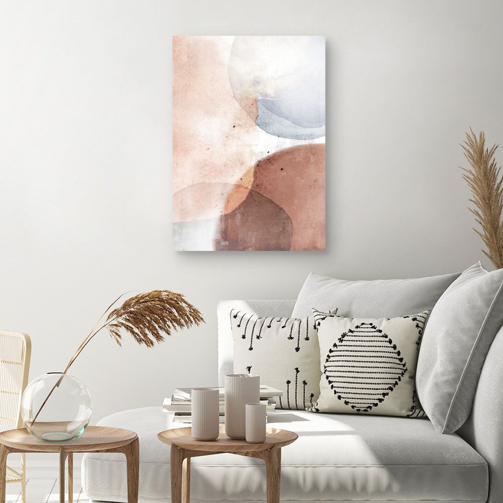 Tableau Douce harmonie abstraite