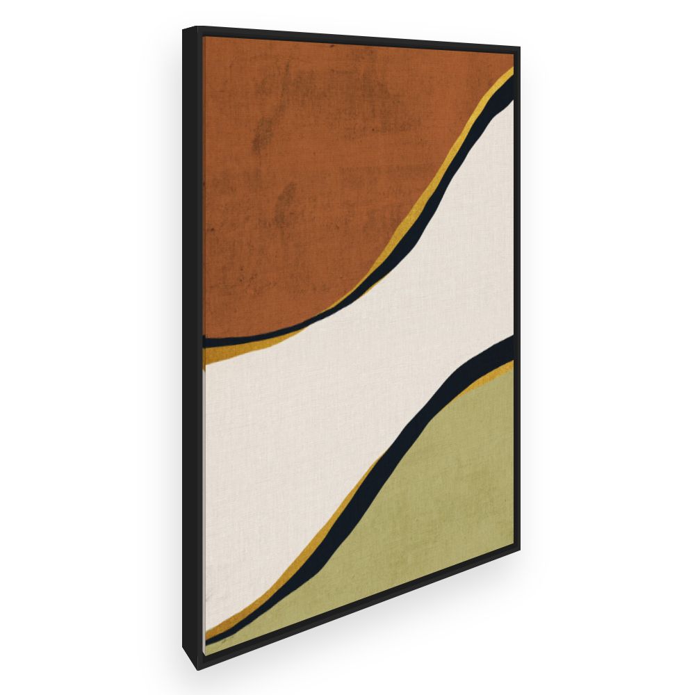 Toile Ondes terreuses