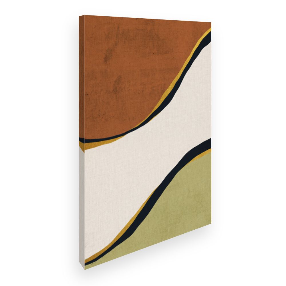 Toile Ondes terreuses