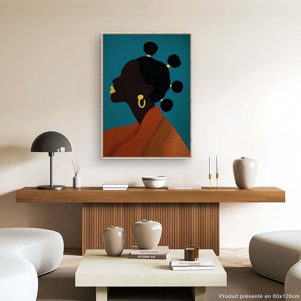 Tableau Silhouette élégante