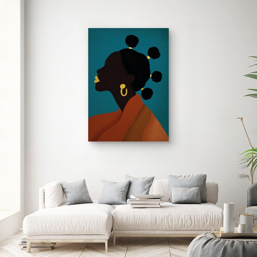Tableau Silhouette élégante