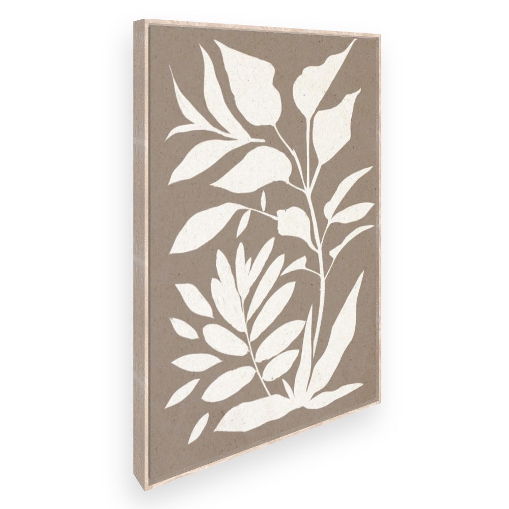 Toile Feuilles élégantes