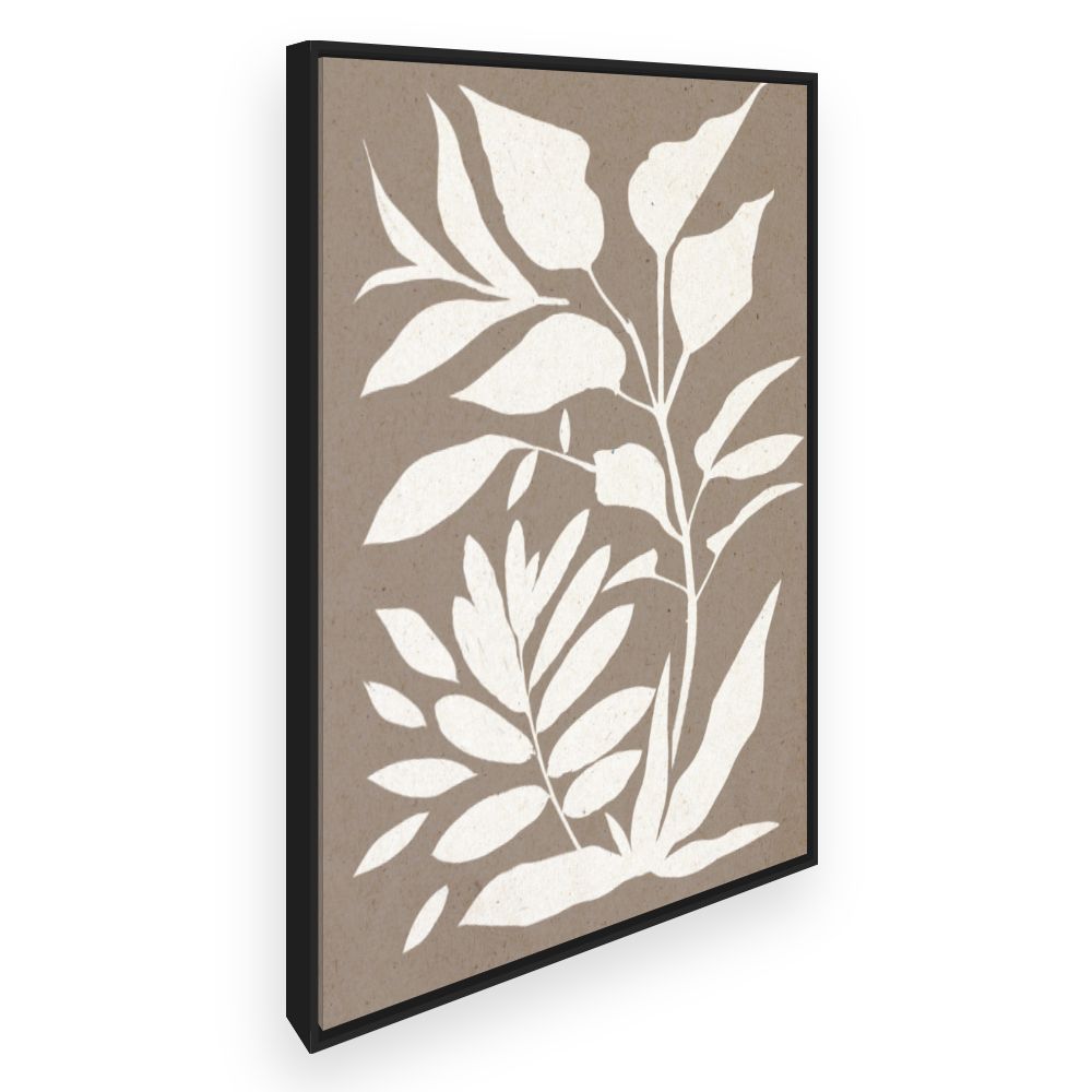 Toile Feuilles élégantes