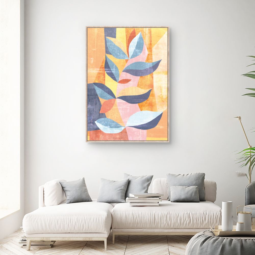 Tableau Feuillage abstrait