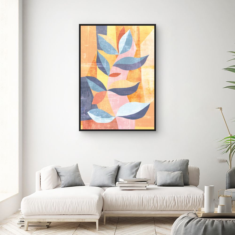 Tableau Feuillage abstrait