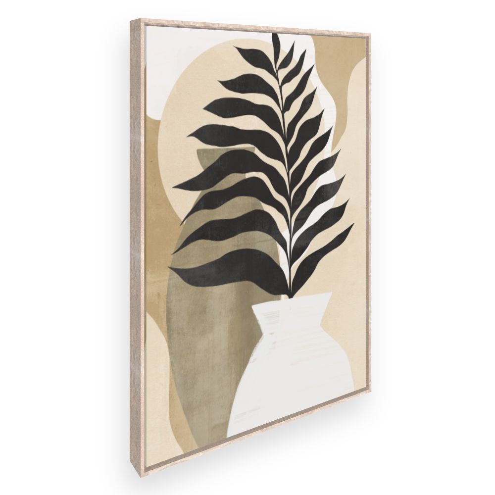 Toile Feuille élégante