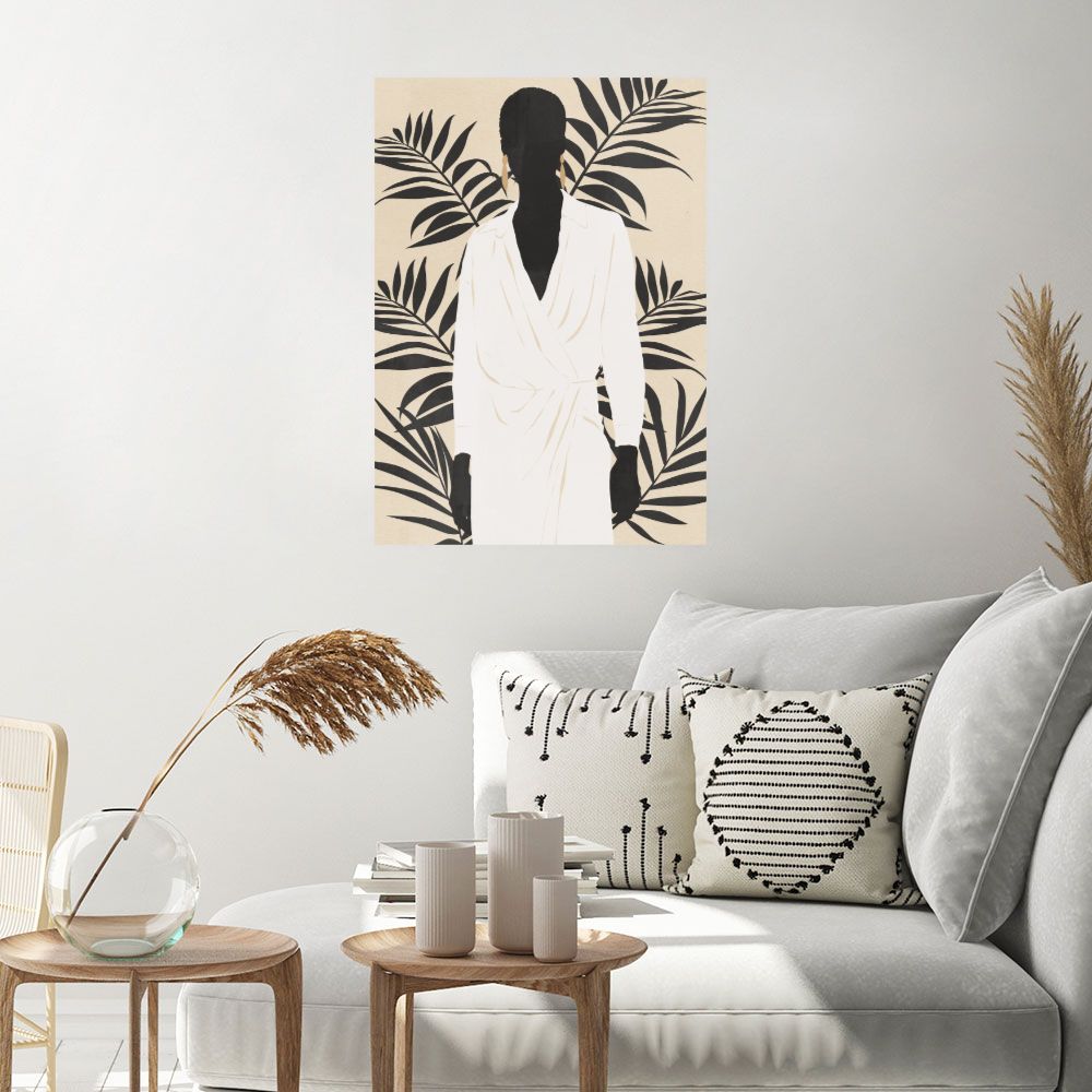 Affiche Élégance tropicale