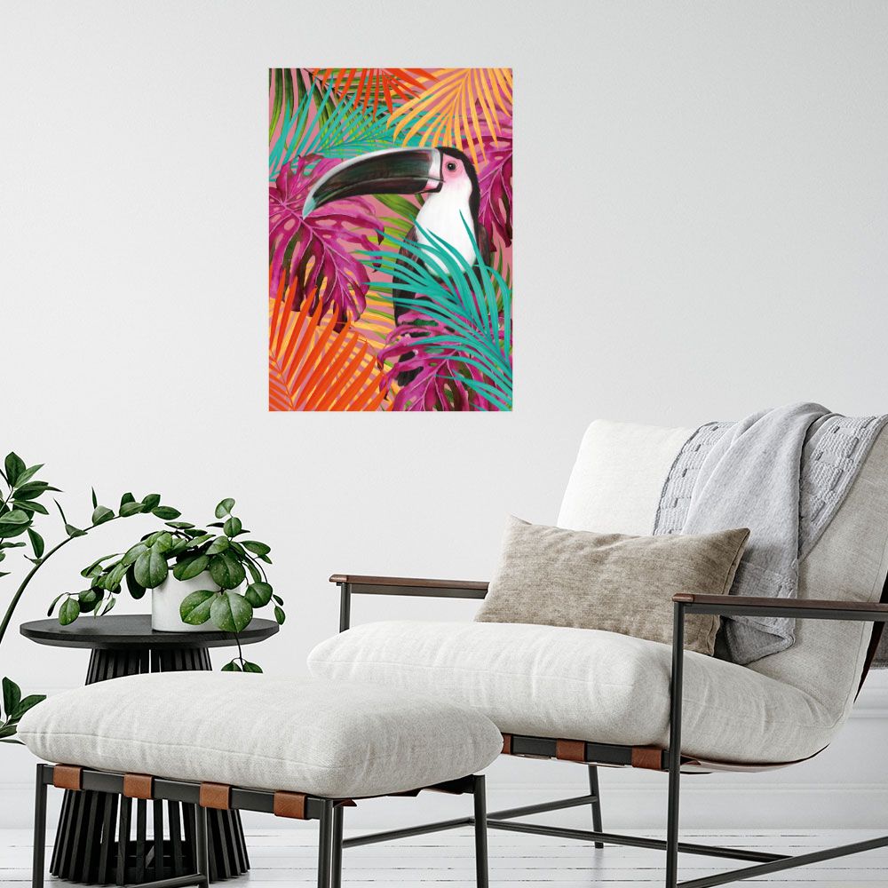 Affiche Toucan vibrant