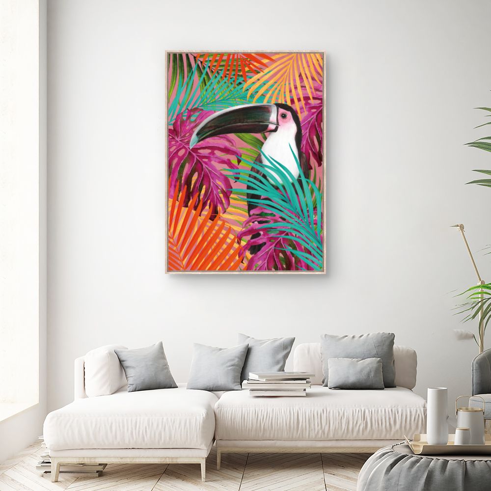 Tableau Tropical éclatant