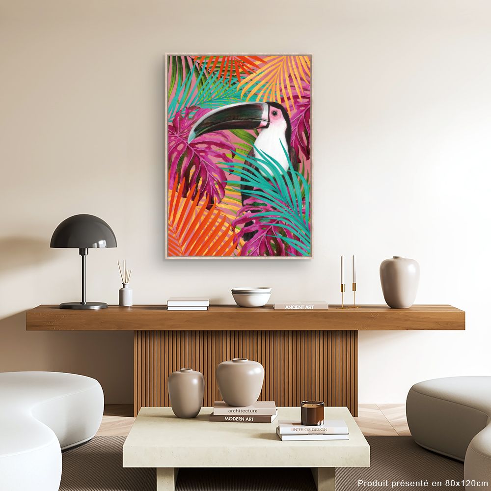 Tableau Tropical éclatant