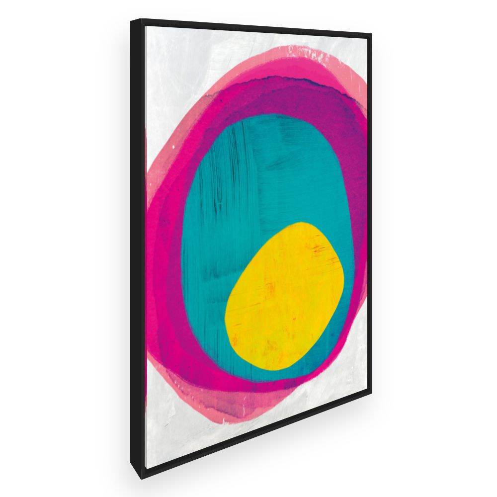 Toile Cercles vibrants