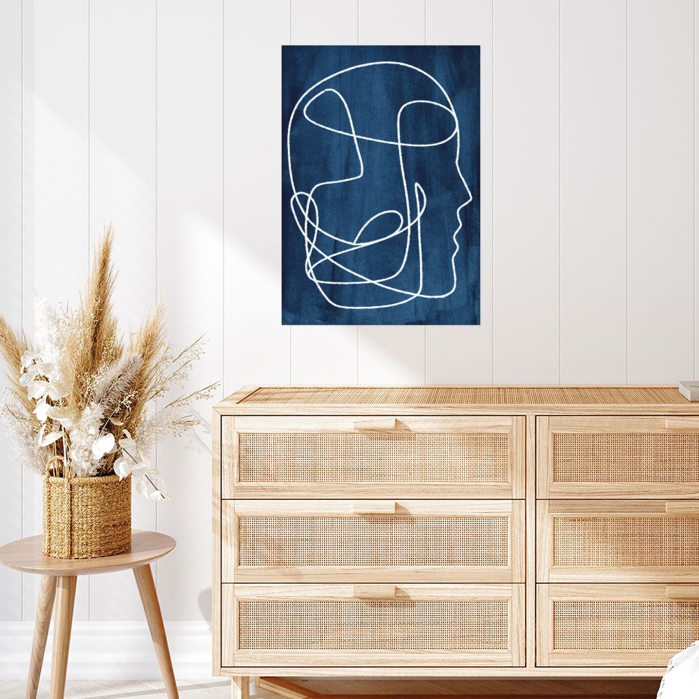 Affiche Lignes abstraites élégantes