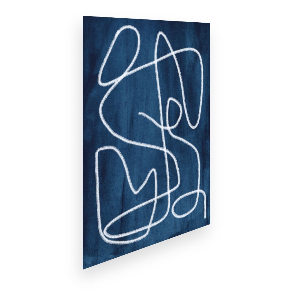 Affiche Lignes entrelacées