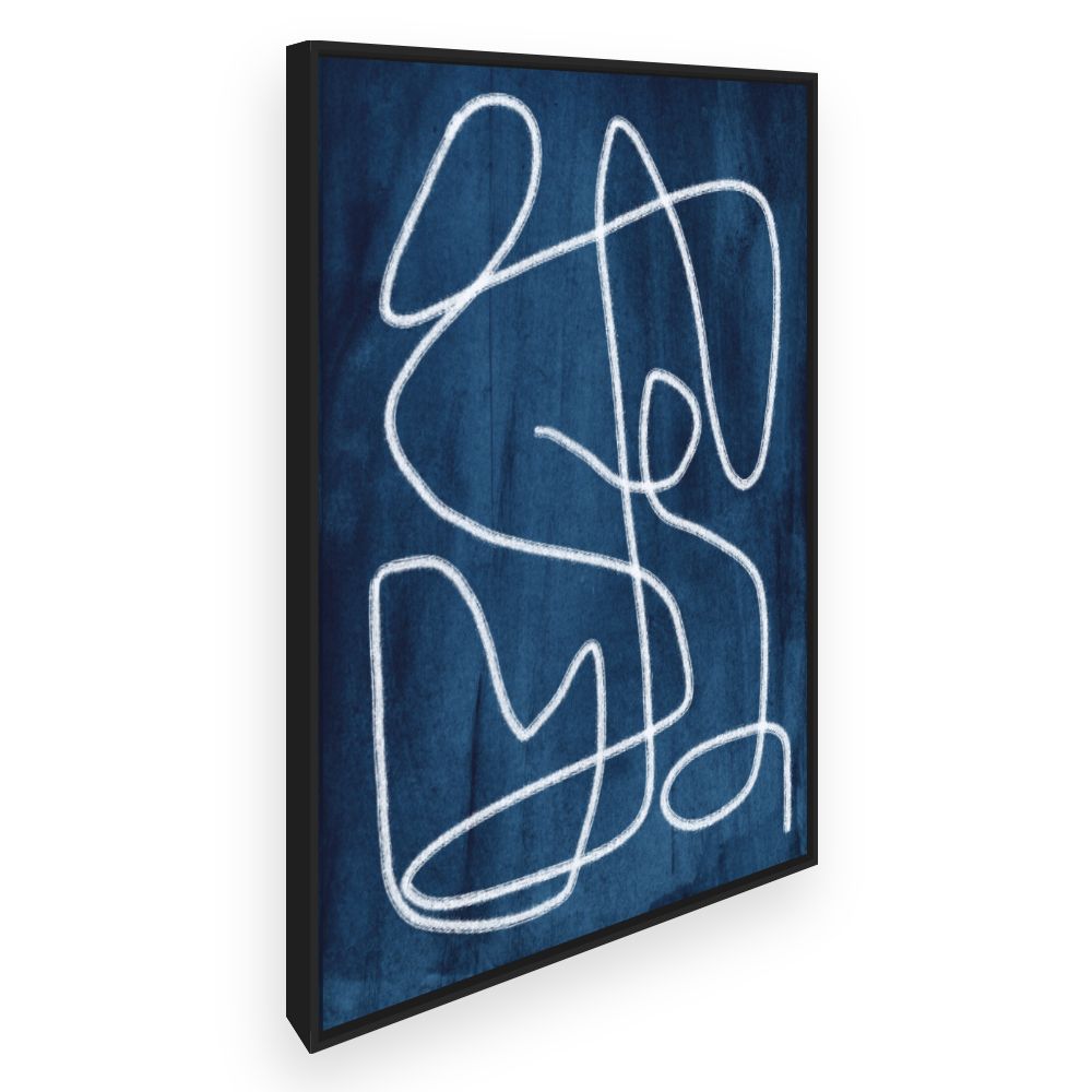 Toile Élégance abstraite