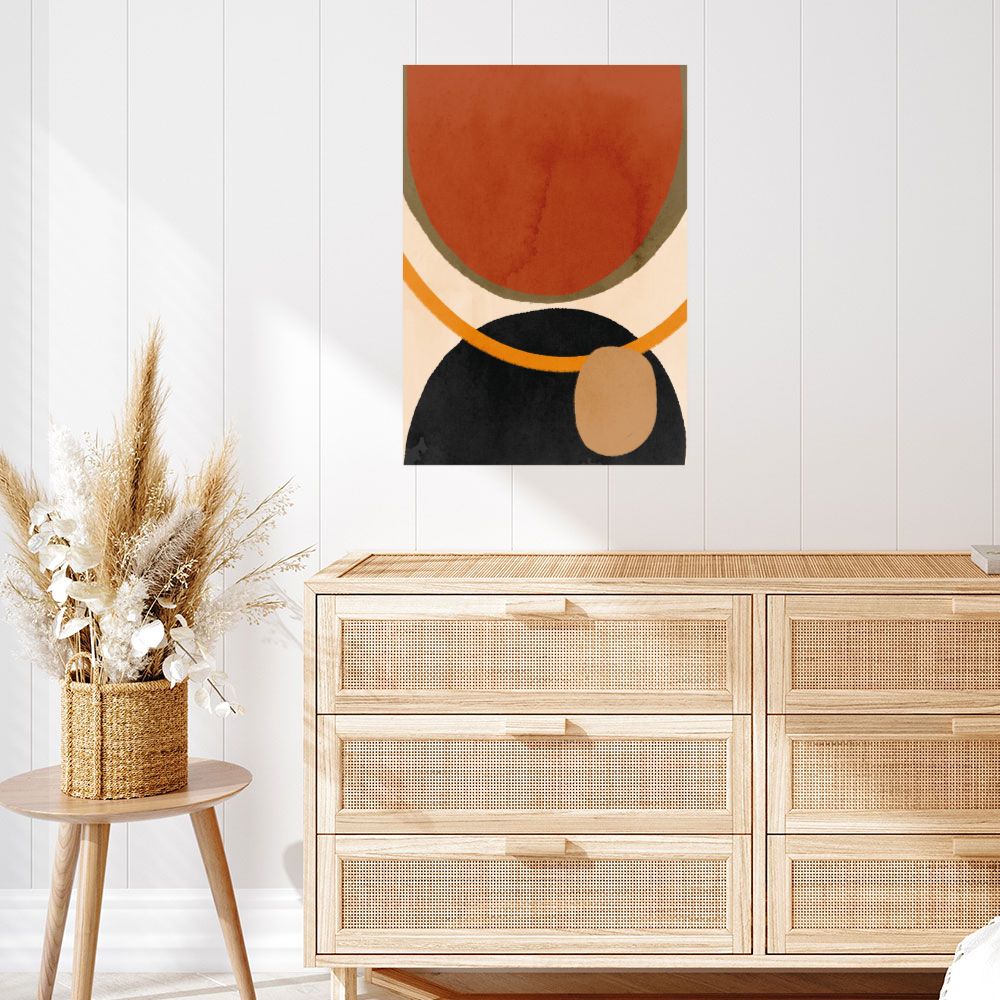 Affiche Formes organiques modernes