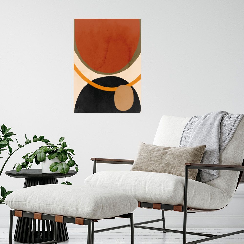 Affiche Formes organiques modernes