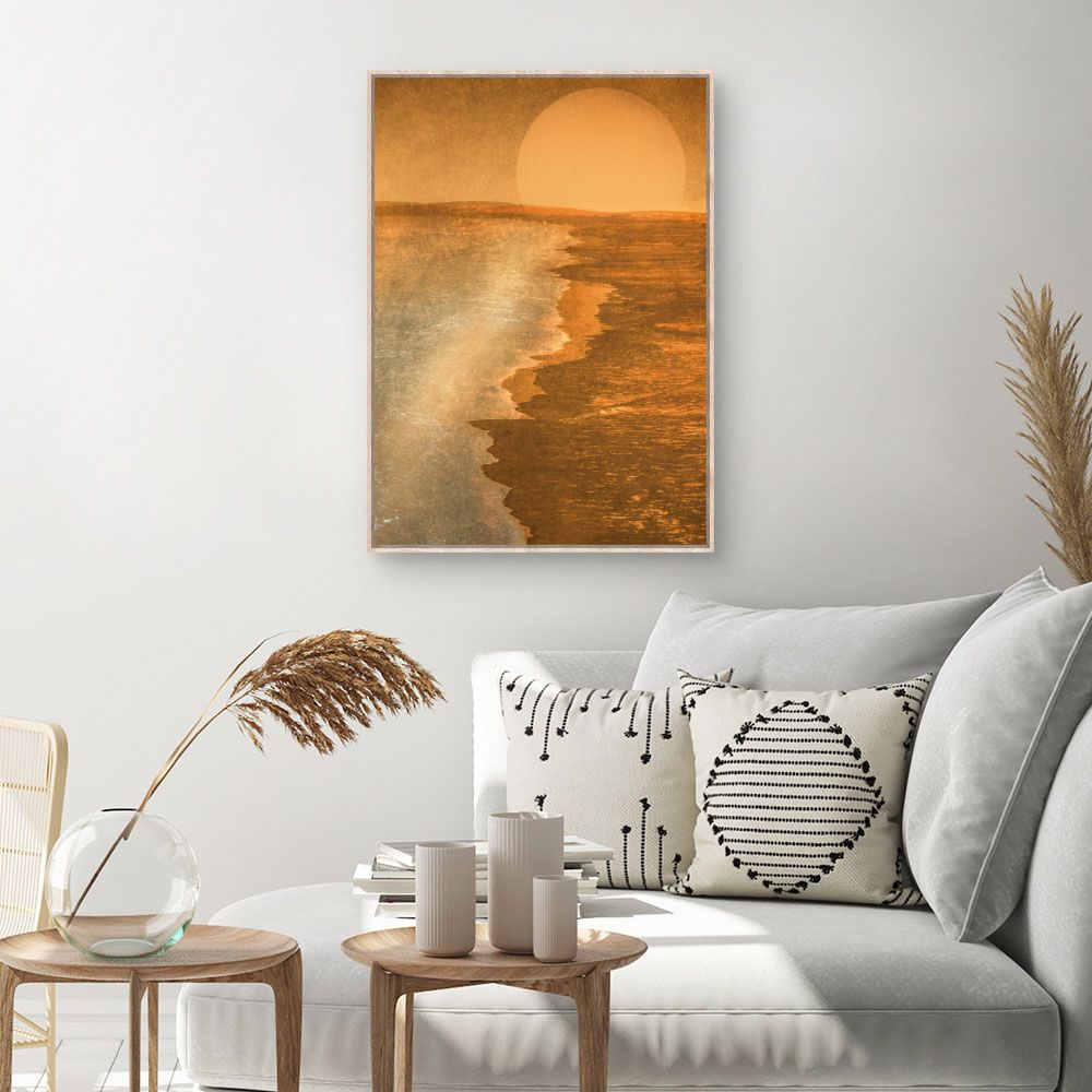 Tableau Paysage solaire captivant