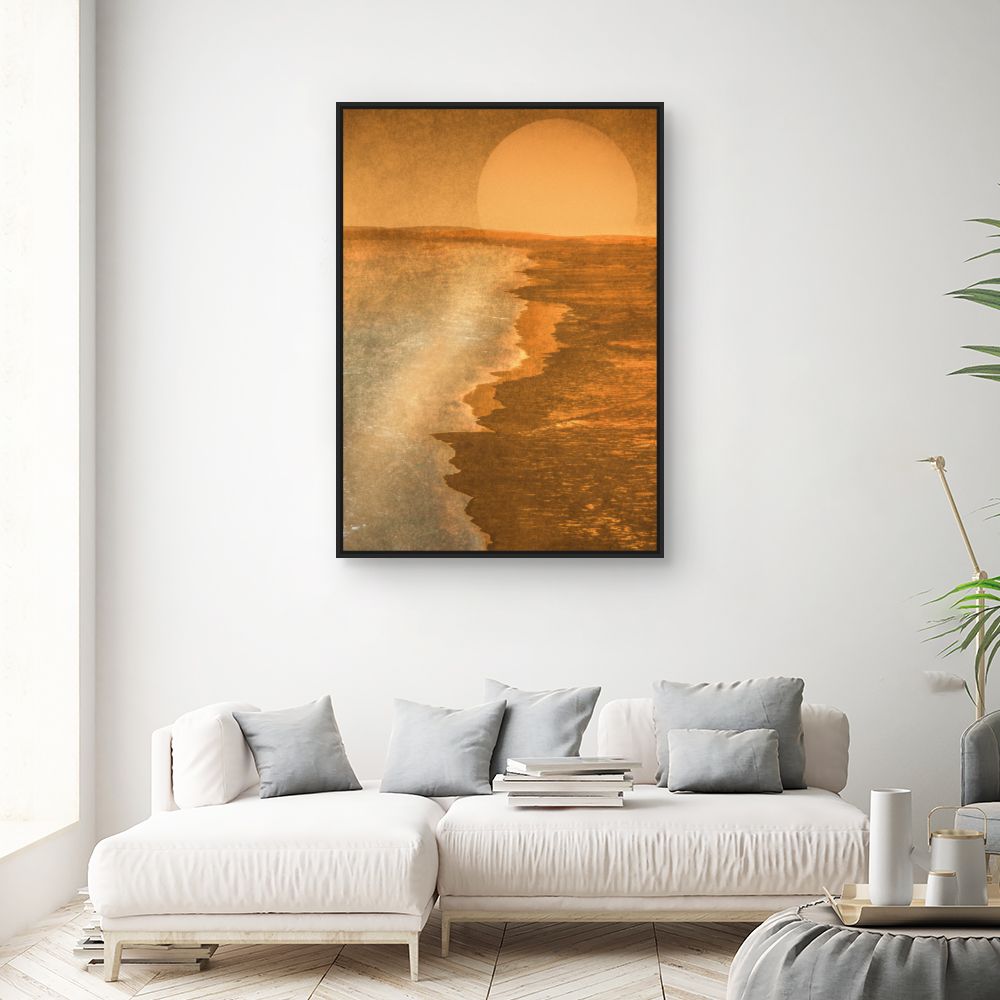 Tableau Paysage solaire captivant