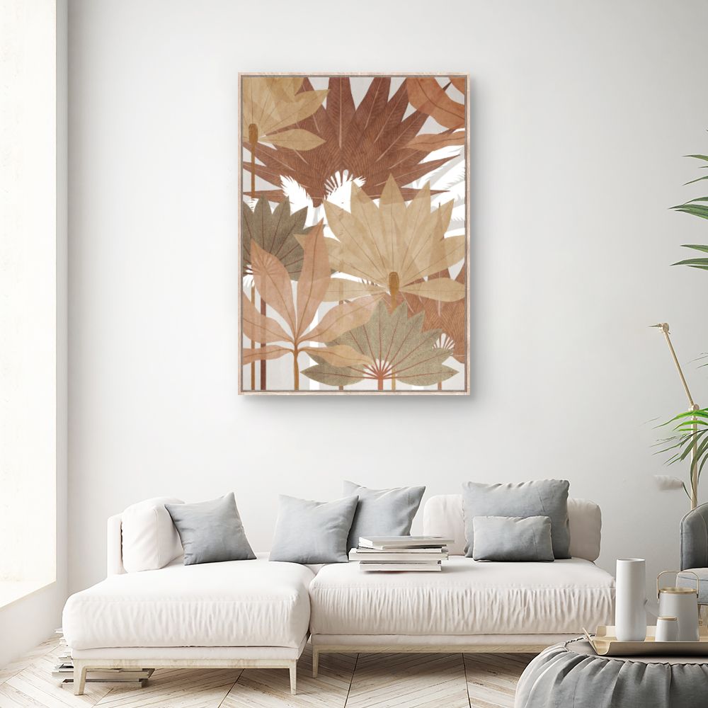 Tableau Feuilles tropicales élégantes