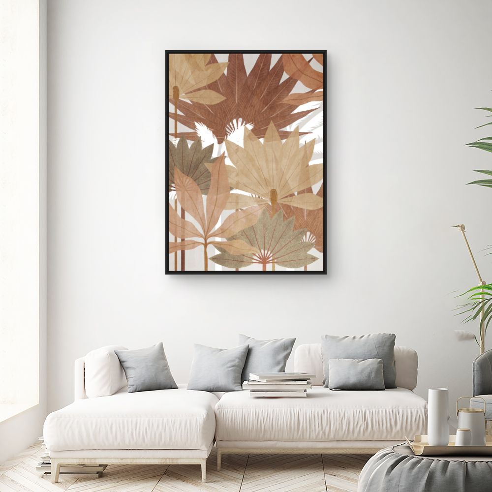 Tableau Feuilles tropicales élégantes