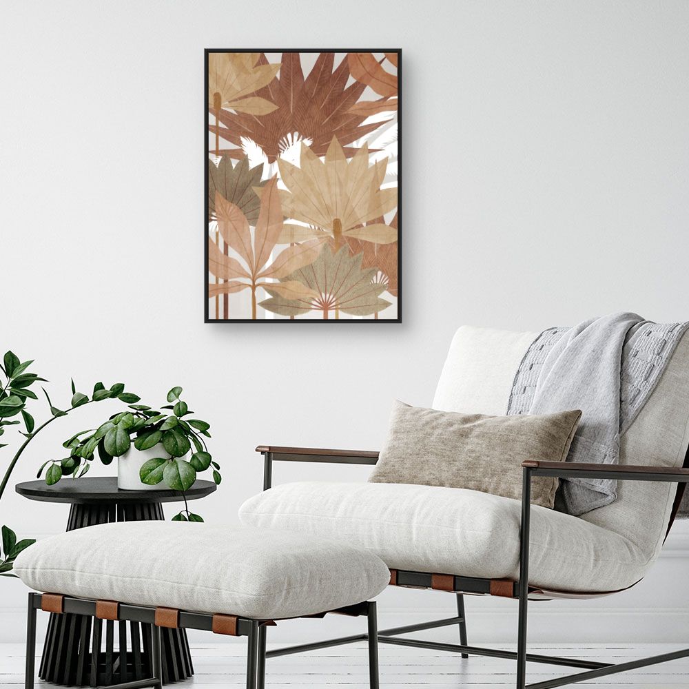 Tableau Feuilles tropicales élégantes