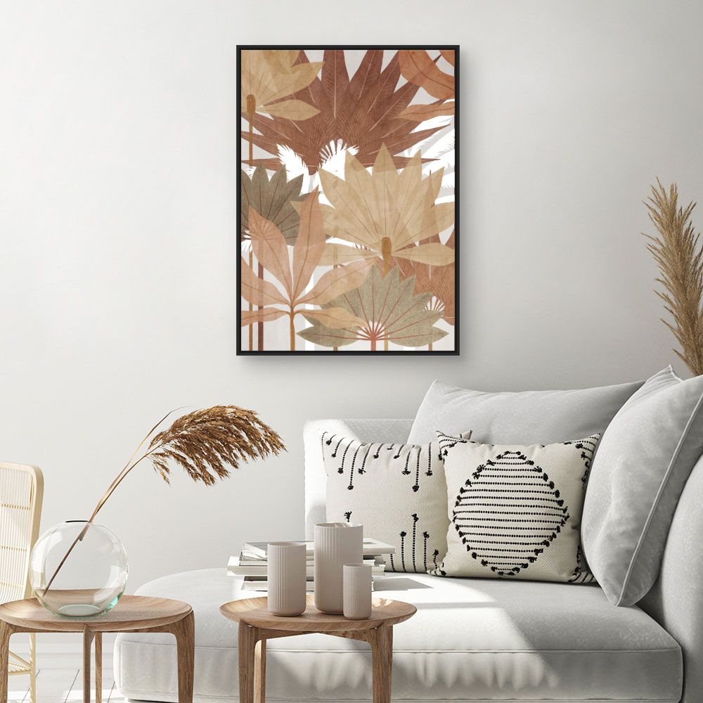 Tableau Feuilles tropicales élégantes