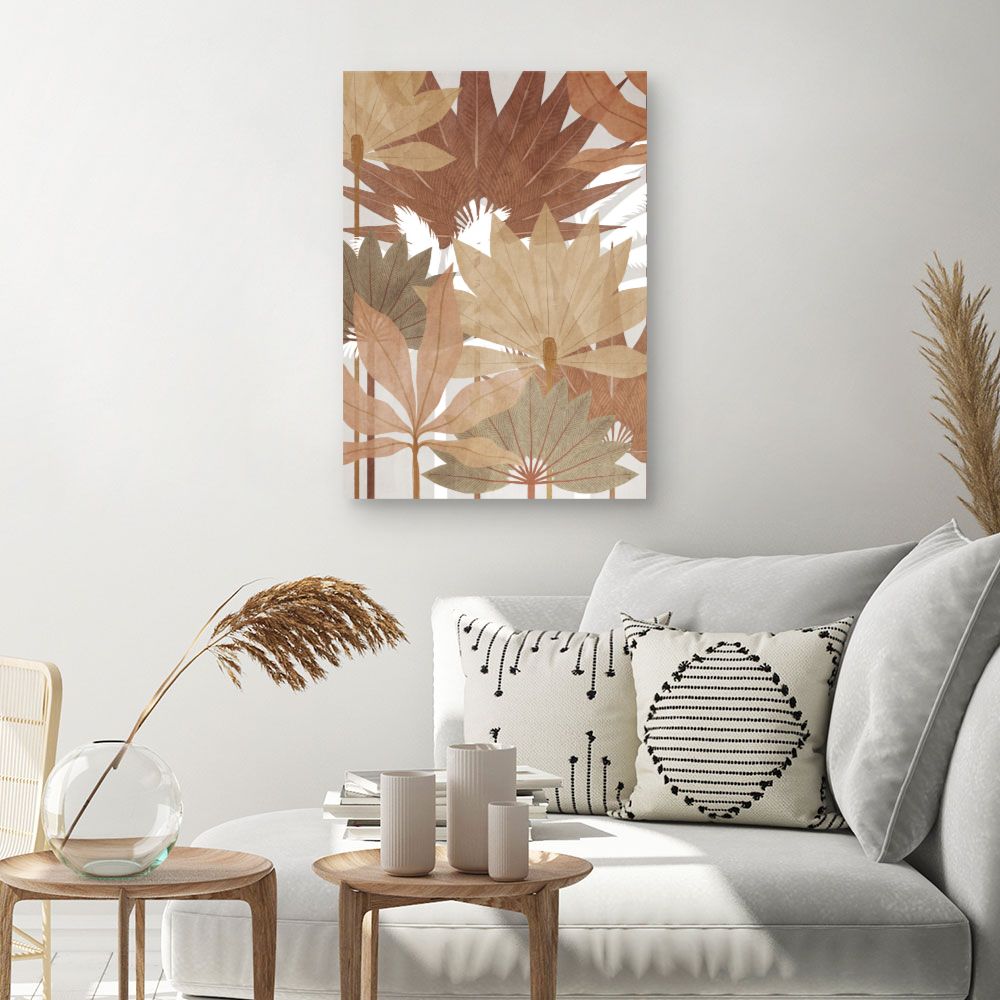 Tableau Feuilles tropicales élégantes