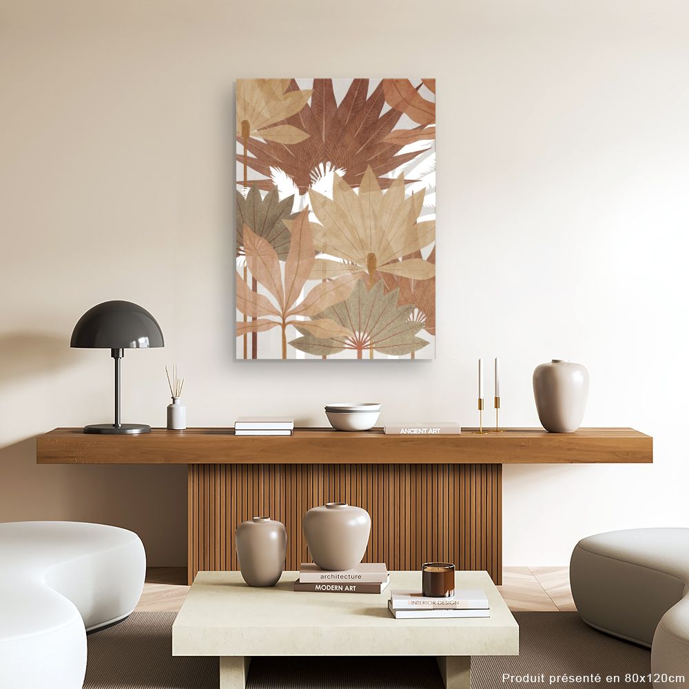 Tableau Feuilles tropicales élégantes