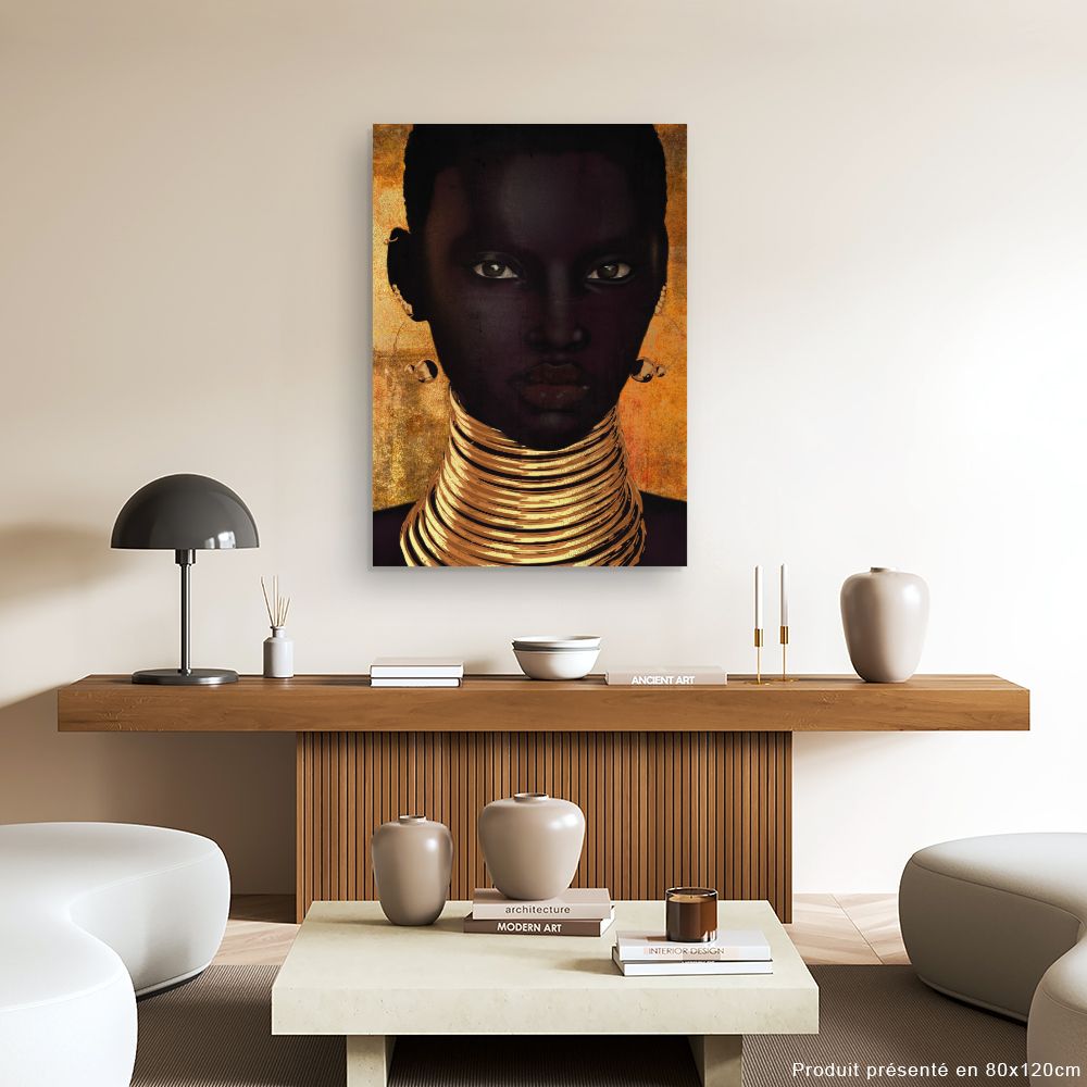 Tableau Élégance dorée