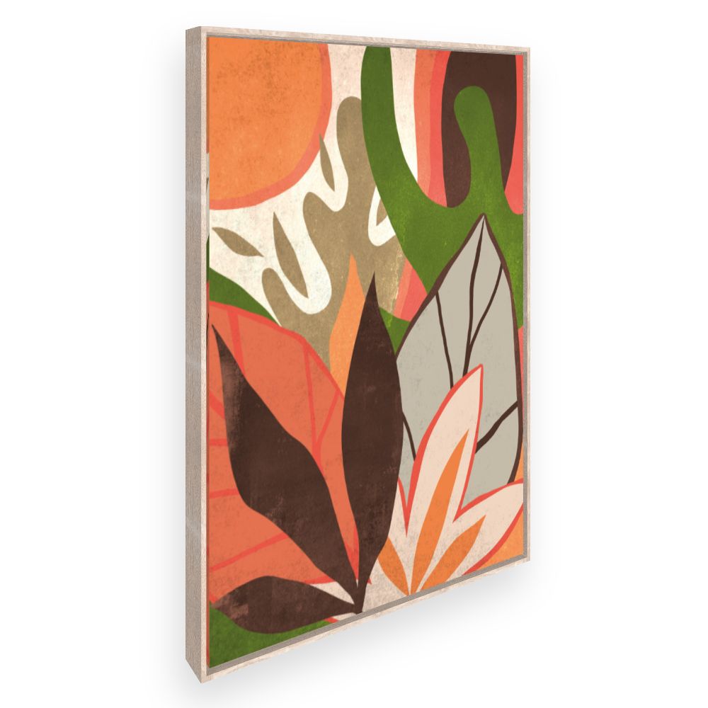 Toile Feuillage vibrant