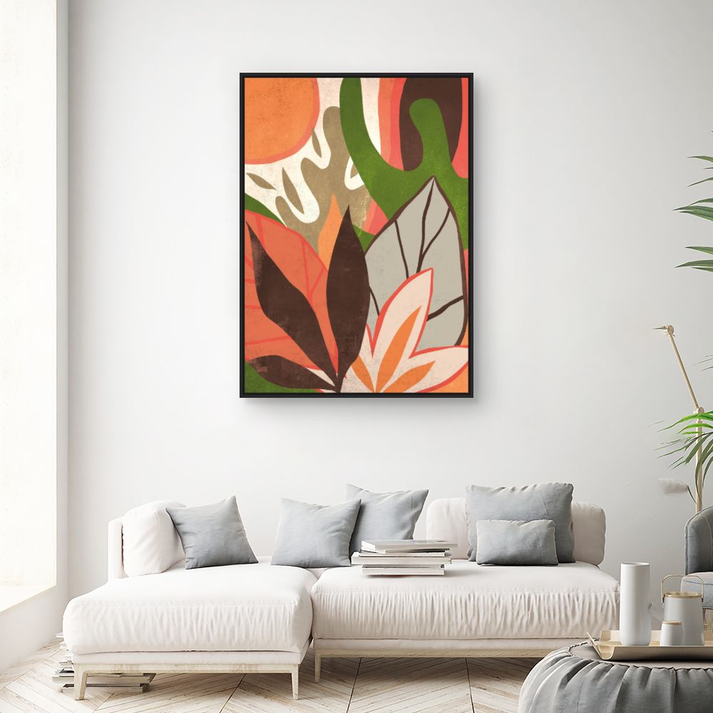 Tableau Feuillage vibrant