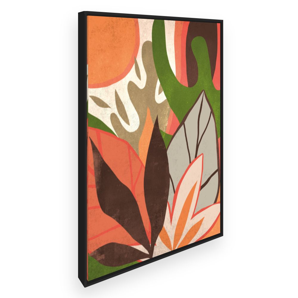 Toile Feuillage vibrant