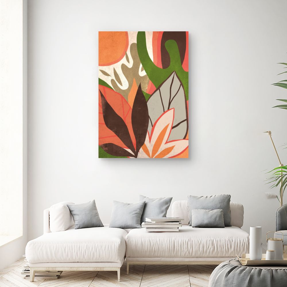 Tableau Feuillage vibrant