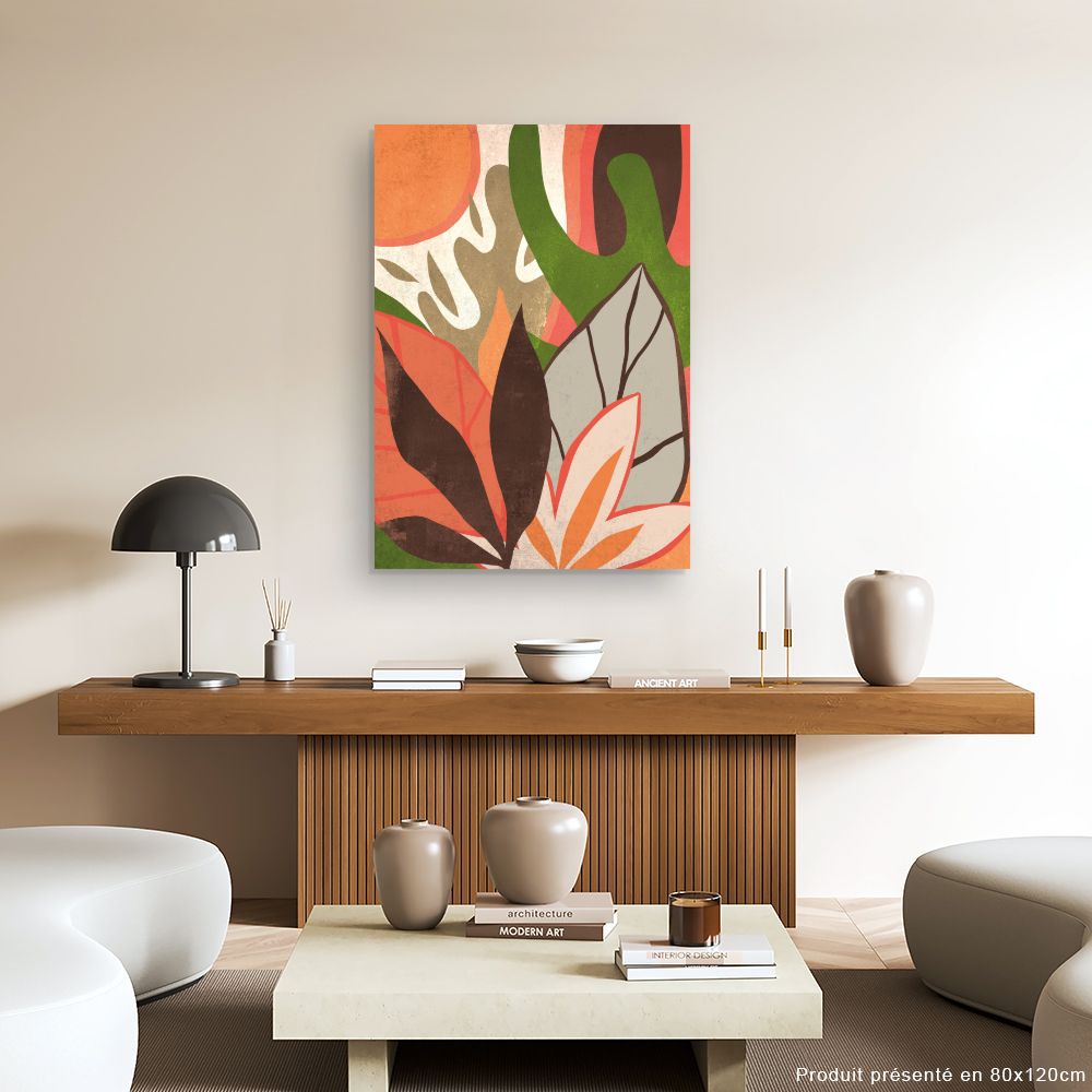 Tableau Feuillage vibrant