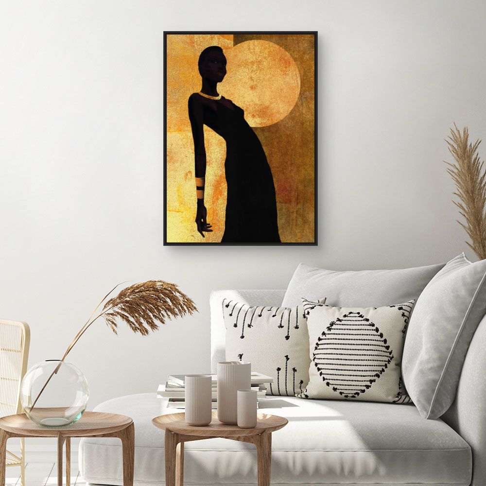 Tableau Silhouette élégante