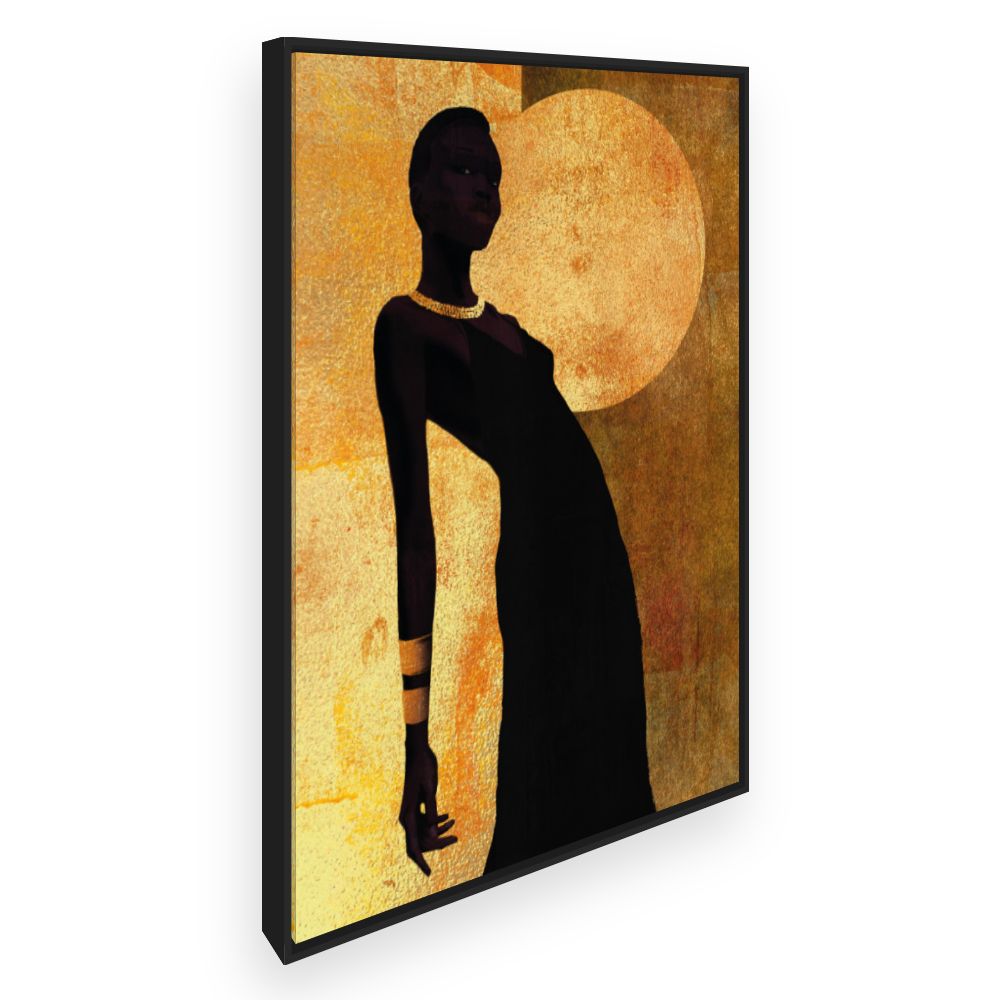 Toile Silhouette élégante