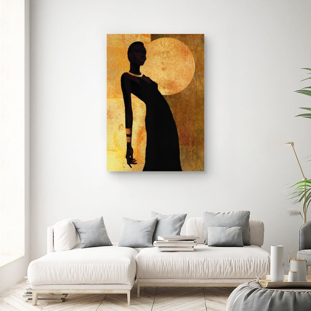 Tableau Silhouette élégante